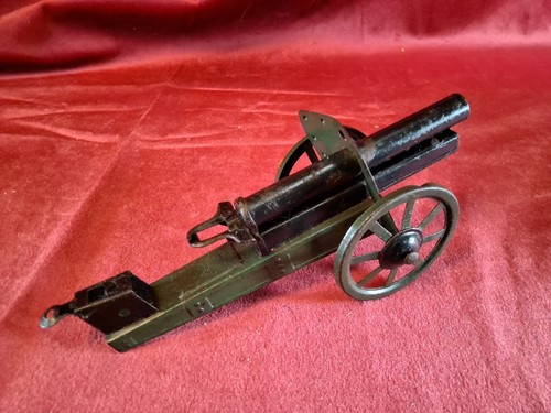 Altes blechspielzeug geschütz - altes,
