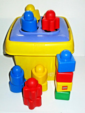 Lego Duplo Primo ~Babyspielzeug ~Stapellauf Haus  mit bunten Bausteinen Motorik