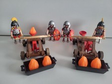 Playmobil Römer 2 x 4278 Römisches Katapult Feuer Figuren 