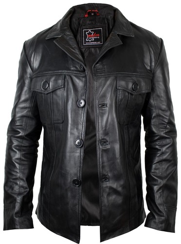 Herren lederjacke ledersakko - herren,