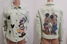 Mickey Mouse Denim Jeansjacke Größe 40