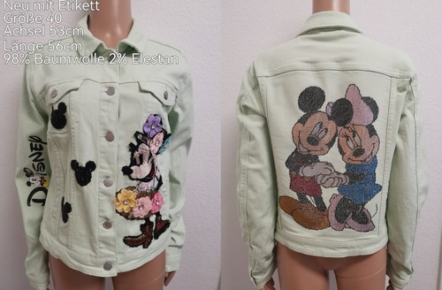 Mickey mouse denim jeansjacke - mickey,