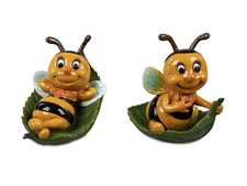 Formano Biene auf Blatt Deko