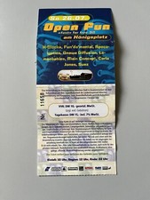 Open air Konzert Ticket 26.7.1998 München Königsplatz H-Blockx Apocalyptica