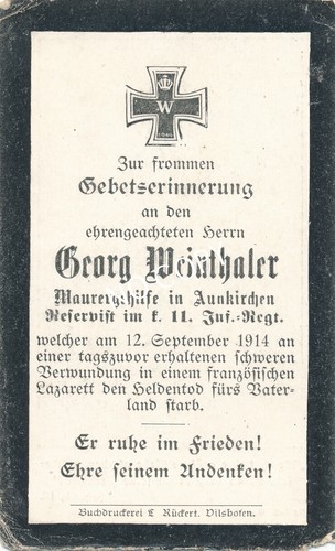 Foto sterbebild deutscher - sterbebild,