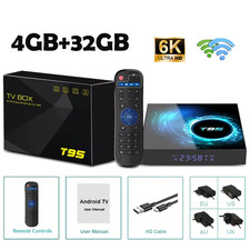 Smart TV Box Android 14 T95 6K