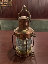Maritime Ankerlaterne aus Kupfer Messing – Anchor Light – Clarke London Bristol