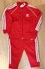 Adidas, Trainingsanzug Set, Größe: 80, Baumwolle/Elasthan/Polyester #Es5