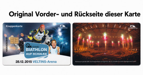 Knappenkarte schalke arena - knappenkarte,