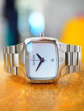 Nixon The Player SS Uhr Silber Sehr Selten Nixon Watch