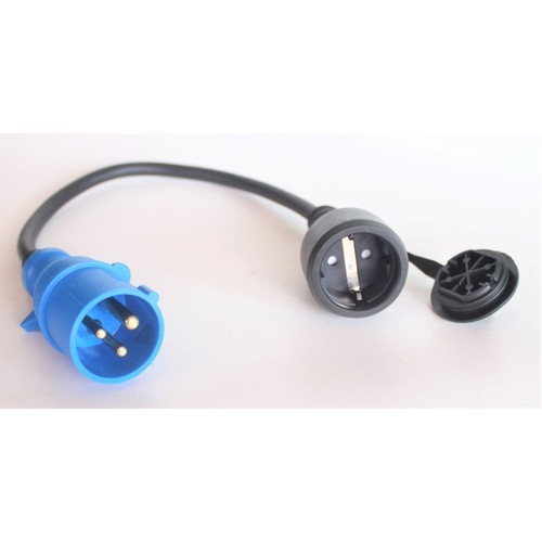 Cee adapter kabel schuko - cee, adapter-kabel