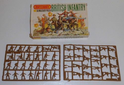 Matchbox british infantry - matchbox,