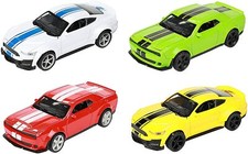 MUSTANG V8 Modellauto Rückzug