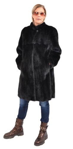 A5874 nerzjacke echt pelz - echt,
