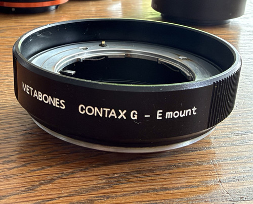 Metabones contax sony - metabones,