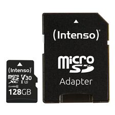 Intenso Micro SDXC Karte 128GB UHS-I U3 4K professional 100 MB/s V30 Cl. 10 bulk