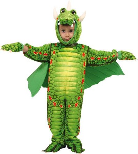 Kostüm drachen dino grün - kostüm, dino,