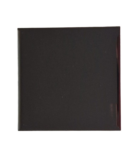 Fliese schwarz glanz 15x15