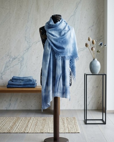 Cinque xxl schal tuch blau - cinque,