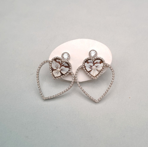 Ohrringe damen cameo - ohrringe,