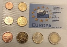 Münzsatz San Marino 2006/2007 Bankfrisch Im Blister Set Ungebraucht