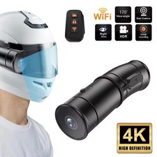 Motorradhelm Dashcam WiFi Vorne & Hinten Dual Fisheye Objektiv Kamera Nachtsicht