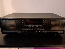 Pioneer CT-W604RS Stereo Double Cassette Deck, Auto Revers, Kassettendeck