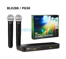 NEW Shure BLX288/PG58 Handheld