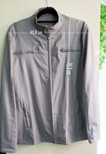 Elegante Herren Kunstlederjacke – Neu & Modern – Größe ca. M (Grau)
