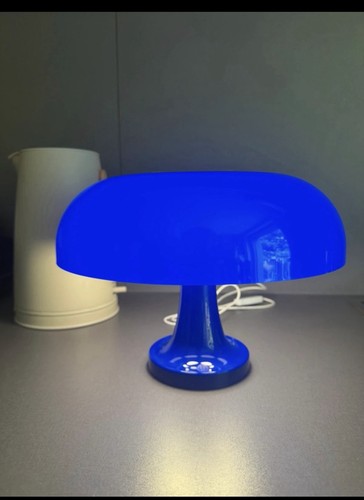 Blaue pilz kabelampe - pilz,