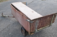 Anhänger  für Rasentraktor für Bastler, defekt