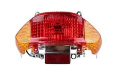 Rücklicht Heckleuchte Gelb für Rex RS 400 450 Baotian Flex Tech mit Reflektor