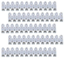 5 Stück Lüsterklemme weiß