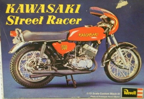 Revell kawasaki street racer - revell, kawasaki,