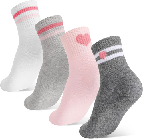 Kinder tennissocken 4er set - tennissocken,