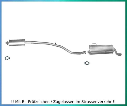 Auspuffanlage für peugeot - für,