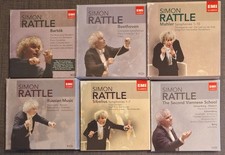 Simon Rattle: 6 CD-Boxen, 45