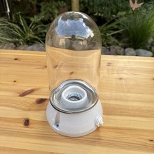 Glaskolbenlampe Bakelit Wandlampe Deckenlampe Echtglas IP54