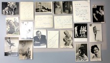 Autogrammsammlung - DDR-Künstler - original handsigniert - RAR