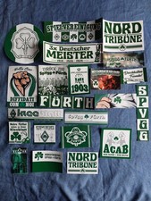 22 Aufkleber Sticker Fußball Ultras Fans SpVgg. Greuther Fürth 2.BL Kleeblatt