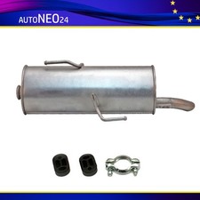 Endschalldämpfer Peugeot 206 Schrägheck 1.1, 1.4, 1.6 ab. Bj. 1998, Auspuff