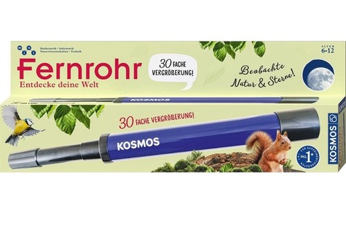 Fernrohr experimentierkasten - fernrohr,