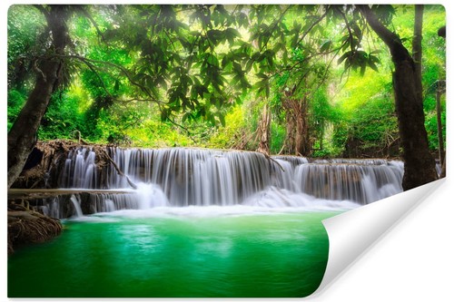Vlies fototapete wasserfall - vlies,