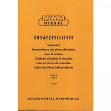 MWM Schlepper Dieselmotor D308