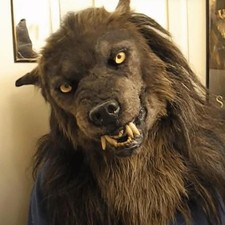 Halloween Tier Requisiten Super realistische Werwolf Maske Cosplay Party Kostüm