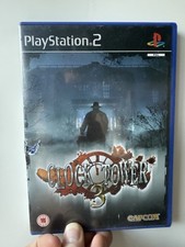 Clock Tower 3 Sony PlayStation 2 mit Handbuch Gehäuse Artwork beschädigt