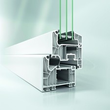 Kunststofffenster Schüco LivIng 82 MD – Maßanfertigung 3-fach Verglasung