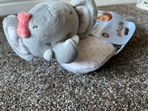 Nattou grau rosa elefant baby - nattou,