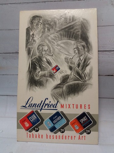 Werbeschild pappe landfried - pappe,