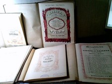 Konvolut: 5 div. Bände alter